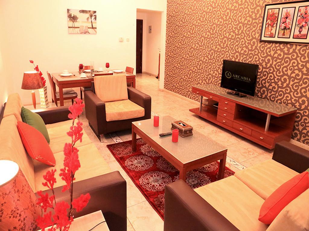 Arcadia Hotel Suites Sharjah Buitenkant foto